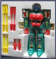 Blue from Ninja Robot - Bootleg Series manufactured by Unknown [Front]