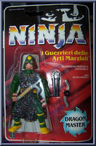 Dragonmaster from Ninja Warriors - Enemies of Evil - Basic Series manufactured by Hasbro [Front]