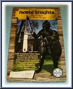 Black Knight - Sir Cedric from Noble Knights - Reissue Figures manufactured by Marx [Front]