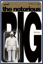 Notorious B.I.G. (White Suit) from Notorious B.I.G. - ReAction Figures manufactured by Super7 [Front]