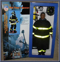 Fire Zone (African American) from NYPD / FDNY - Basic Series manufactured by Real Heroes [Front]