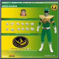 Green Ranger from One:12 Collective - Power Rangers manufactured by Mezco [Loose]