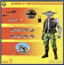 Hawk P-40 Action Figure