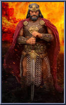 King Conan from One:12 Collective - Conan manufactured by Mezco [Loose]