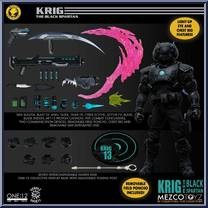 Krig-13 (Black Spartan Edition) Action Figure