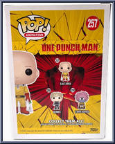 Saitama from One Punch Man - Pop! Vinyl Figures manufactured by Funko [Back]