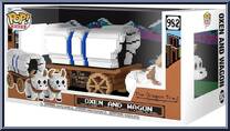 Oxen and Wagon from Oregon Trail - Pop! Rides manufactured by Funko [Front]
