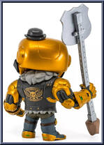 B.O.B. (Deluxe) (Gold Metallic) from Overwatch - Pop! Vinyl Figures manufactured by Funko [Loose]
