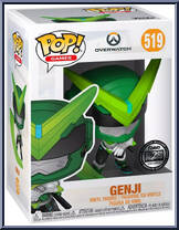 Genji from Overwatch - Pop! Vinyl Figures manufactured by Funko [Front]