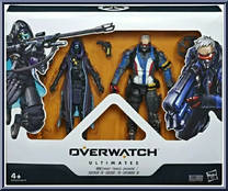 Ana / Soldier: 76 from Overwatch - Multi-Packs manufactured by Hasbro [Front]