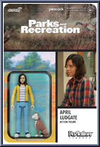 April Ludgate from Parks and Recreation - ReAction Figures manufactured by Super7 [Front]