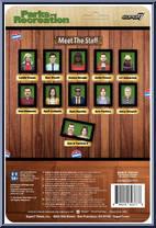 Jerry Gergich from Parks and Recreation - ReAction Figures manufactured by Super7 [Back]