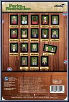Ron Swanson (Strep Throat) from Parks and Recreation - ReAction Figures manufactured by Super7 [Back]