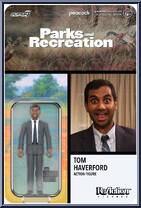Tom Haverford from Parks and Recreation - ReAction Figures manufactured by Super7 [Front]