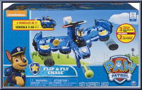 Chase  from Paw Patrol - Flip & Fly manufactured by Spinmaster [Front]