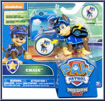 Chase from Paw Patrol - Mission Paw manufactured by Spinmaster [Front]
