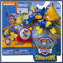 Chase from Paw Patrol - Super Pups manufactured by Spinmaster [Front]