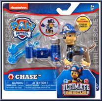 Chase from Paw Patrol - Ultimate Resque manufactured by Spinmaster [Front]