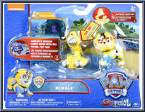 Light Up Rubble Figure from Paw Patrol - Sea Patrol manufactured by Spinmaster [Front]