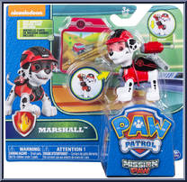 Marshall from Paw Patrol - Mission Paw manufactured by Spinmaster [Front]