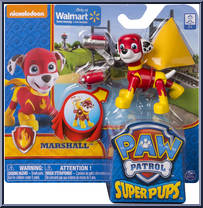 Marshall from Paw Patrol - Super Pups manufactured by Spinmaster [Front]