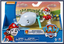 Marshall and Baby Whale from Paw Patrol - Rescue Set manufactured by Spinmaster [Front]