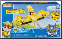 Rubble from Paw Patrol - Flip & Fly manufactured by Spinmaster [Front]