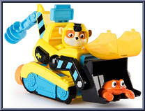 Rubble's Transforming Sea Patrol Vehicle with Bonus Sea Friend from Paw Patrol - Sea Patrol Vehicles manufactured by Spinmaster [Loose]