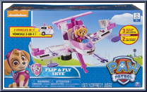 Skye from Paw Patrol - Flip & Fly manufactured by Spinmaster [Front]