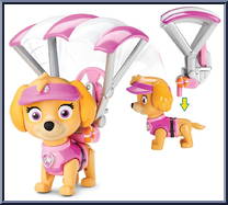 Skye from Paw Patrol - Sea Patrol - Lifeguard manufactured by Spinmaster [Loose]