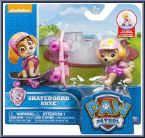 Skateboard Skye from Paw Patrol - Skateboard Pups manufactured by Spinmaster [Front]