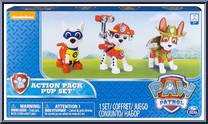 Tracker, Apollo, Marshall from Paw Patrol - Multi-Packs manufactured by Spinmaster [Front]