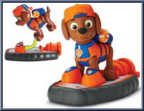 Zuma from Paw Patrol - Sea Patrol - Lifeguard manufactured by Spinmaster [Loose]