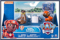 Zuma & Wally from Paw Patrol - Rescue Set manufactured by Spinmaster [Front]