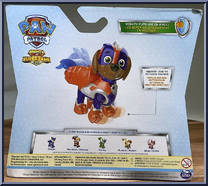 Zuma from Paw Patrol - Mighty Pups Super Paws - Basic Series manufactured by Spinmaster [Back]