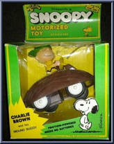 Charlie Brown and His Mound Buggy Action Figure