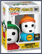 Snoopy (Blue Puffer Jacket) (Chase) from Peanuts - Pop! Vinyl Figures manufactured by Funko [Front]