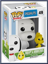 Snoopy and Woodstock from Peanuts - Pop! Vinyl Figures manufactured by Funko [Front]