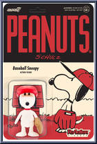 Snoopy (Baseball) from Peanuts - Wave 5 manufactured by Super7 [Front]