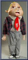 Billy Baloney from Pee-Wee's Playhouse - Ventriloquist Doll manufactured by Matchbox [Loose]