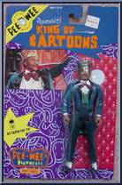 King of Cartoons from Pee-Wee's Playhouse - Basic Series manufactured by Matchbox [Front]