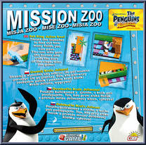 Mission Zoo from Penguins of Madagascar - Basic Series manufactured by Cobi [Back]