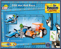 Zoo Hot Rod from Penguins of Madagascar - Basic Series manufactured by Cobi [Back]