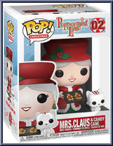 Mrs. Claus & Candy Cane from Peppermint Lane - Pop! Vinyl Figures manufactured by Funko [Front]