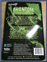 Cosmic Ghoul Warrior (Glow in the Dark) from Phantom Starkiller - ReAction Figures manufactured by Super7 [Back]