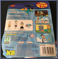 Ferb from Phineas and Ferb - Eye Buggers manufactured by Jakks Pacific [Back]
