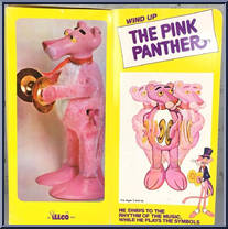 Pink Panther from Pink Panther - Wind Up manufactured by Illco [Back]
