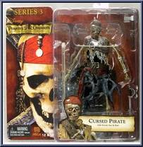 Cursed Pirate from Pirates of the Caribbean - Curse of the Black Pearl - Series 3 manufactured by Neca [Front]
