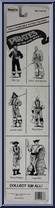 3-Pack #1 from Pirates of the Evil Seas - Basic Series manufactured by Remco [Back]
