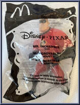 Mr. Incredible (The Incredibles) from Pixar Pals - Basic Series manufactured by McDonald's [Front]
